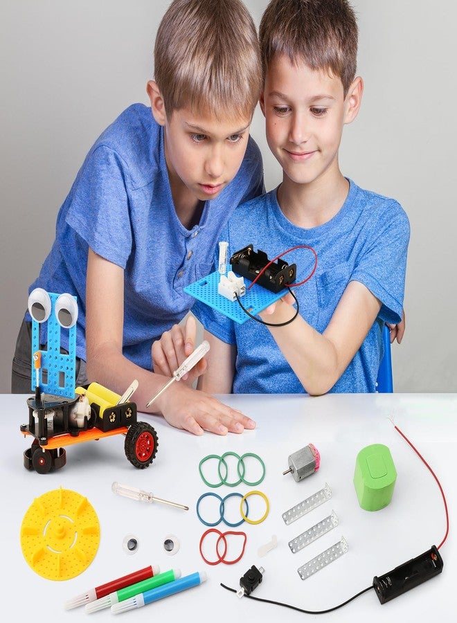 مجموعات الروبوتات STEM للأطفال، مجموعات علمية للأعمار من 8 إلى 10 سنوات ومن 8 إلى 12 سنة، بناء روبوت هندسي، ألعاب بناء، تجارب علمية، مشاريع، أنشطة ألعاب STEM للأولاد والبنات من عمر 8 إلى 12 سنة - Image 3